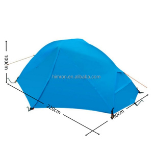 Tente de <span class=keywords><strong>camping</strong></span> imperméable à double couche pour la montagne, 1-2 personnes, 4 saisons, ultralégère, avec poteaux en aluminium, pour la randonnée - Product Image 6