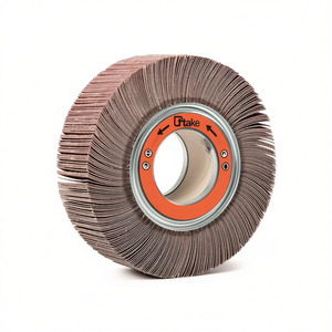 Ttake Abrasive Cloth Flap <b>Wheel</b> 250x30x100 Mm With Hole For <b>Grinding</b> And Polishing - Product Image 2