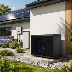 Bomba de Calor de Venta Caliente de 6kW a 16kW R290 Completa con Módulo Hidráulico Integrado - Product Image 3