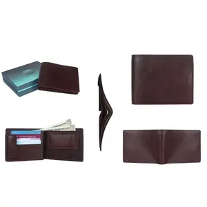 Grosir Kustom Merek Rfid Memblokir Pemegang Kartu Dompet Kulit Mens Ramping Minimalis Dompet Kasus Mini untuk Pria