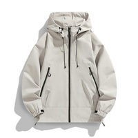 Aoyema personnalisé unisexe printemps automne extérieur imperméable manteau de sport coupe-vent fermeture éclair hommes femmes voyage alpinisme veste