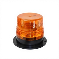 Luz Estroboscópica LED Reflectante de Advertencia para Automóvil, Dos Modos de Destello, Succión Magnética, para Autobús Escolar, Montacargas, Vehículo de Rescate, Barredora, Techo