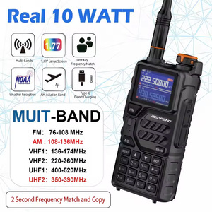 Radio Baofeng K5plus, talkie-walkie 10W, batterie rechargeable, écran LCD, radio marine d'extérieur, portée 5-10 km - Product Image 3