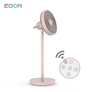 13 Inch ABS plastic bladeless commercial home office circulator pedestal portable brushless DC light Fan