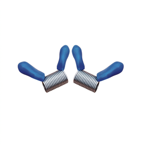 SUNTOOLS/STIPL Blue Handle Stainless Steel Rolling Mill <b>Bead</b> <b>Stopper</b> Big Tool Model 034H(I) Jewelry Making Irregular Equipment - Product Image 1