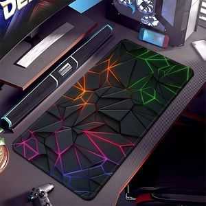 Customizable New Geometric Pattern Mouse Pad <b>Large</b> Non-Slip Cross Border Office Gaming Laptop PC Desk <b>Mat</b> - Product Image 1