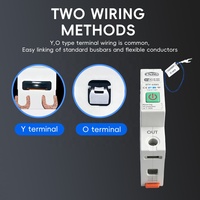 Interruptor de Circuito Inteligente WiFi Tuya 1P+N 1-63A con Protección de Corriente y Voltaje Ajustables, Control Remoto, Temporizador y Medidor de Energía KWh