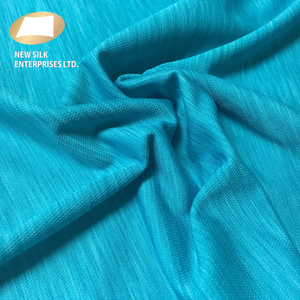 Tissu blub en polyester pour t-shirt, spandex, haute élasticité, à deux tons, 2 couleurs - Product Image 3