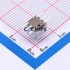 PS-6830SVA-6PN Push Button Switch SMD Switch No Lock Rectangle Plunger 500mA 24V - Product Image 2