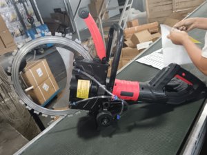 Cortadora de Pared de Alta Potencia sin Escobillas <span class=keywords><strong>DAEN</strong></span> BHJ-416, 220V, Sierra Circular de Alta Eficiencia, Máquina Eléctrica para Cortar Concreto, Motor con Capacidad Máxima de Corte - Product Image 2
