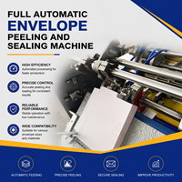 Machine entièrement automatique de décorticage et de scellage d'enveloppes