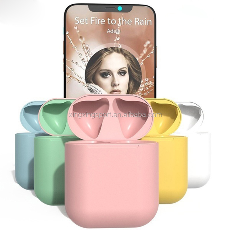 2021 Macaron i12 Tws наушники беспроводные наушники Bt 5,0 наушники Inpods i12 Macaron