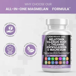 Marque privée OEM Capsules de sommeil tout en 1 <span class=keywords><strong>mélatonine</strong></span> <span class=keywords><strong>Mélatonine</strong></span> Ashwagandha Supplément de magnésium <span class=keywords><strong>Mélatonine</strong></span> pure Tablette de poudre de <span class=keywords><strong>3</strong></span> <span class=keywords><strong>mg</strong></span> - Product Image 5