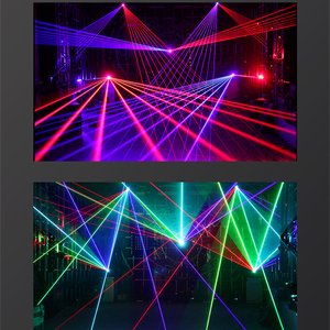 Chất lượng hàng đầu 10W <span class=keywords><strong>RGB</strong></span> hoạt hình DMX512 ilda kiểm soát 25K laser chiếu ánh sáng đầy đủ màu sắc hoạt hình ánh sáng laser - Product Image 4