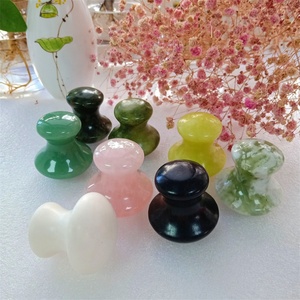 100% naturel Jade Rose Quartz pierre de haute qualité pour le corps Guasha masseur SPA Salon de beauté visage masseur soulagement de la douleur - Product Image 6