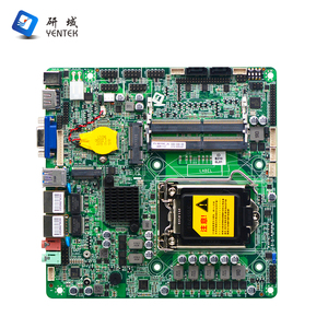Placa Base Mini ITX de Alto Rendimiento X86 LGA1151 Integrada con 2 Puertos LAN RJ45 y 6 Puertos COM, Compatible con Win10/Linux/WiFi, Placa Base LGA1151 Integrada - Product Image 1