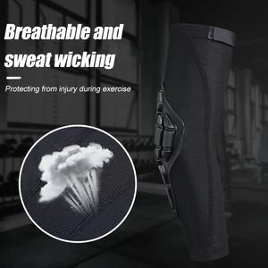 Malla transpirable Flexible protectora suave ligero acolchado codo manga y rodilleras para esquí patinaje snowboard Unisex - Product Image 4