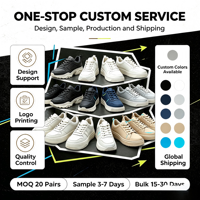 Chaussures de skate décontractées haut de gamme pour hommes en cuir premium à lacets – Collection Printemps-Été-Automne / Grandes tailles