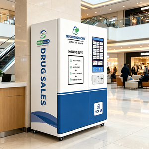 Máquina Expendedora de Medicamentos Refrigerada Comercial de Autoservicio las 24 Horas, Máquina Expendedora de Farmacia para Hospital de 32 Pulgadas - Product Image 1