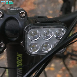 مجموعة مصابيح دراجة قابلة لإعادة الشحن ذات عمر بطارية طويل للتخصيص من العلامة التجارية SeeMore ، مصابيح دراجة فائقة السطوع 8 + 12 وضعًا - Product Image 3
