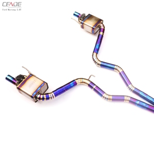 ท่อไอเสียไทเทเนียมแบบไหลสูง + ปลายท่อสำหรับฟ<span class=keywords><strong>อร</strong></span><span class=keywords><strong>์ด</strong></span> มัสแตง จีที 5.0 ที 500 จีที เอสเอส304 ชุดแต่งรถแข่งเพิ่มประสิทธิภาพกำลังเครื่องยนต์ - Product Image 3