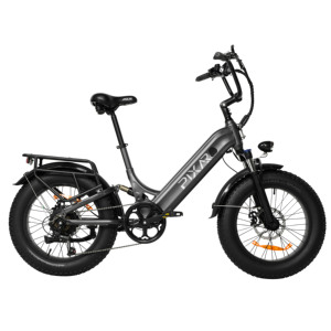 Folding All-terrain City Leisure Bike 20" Steel Frame Lithium Battery 7 Speed Rear <b>Hub</b> 500w Ride1 Brus Brushless Ride1 500w - Product Image 1
