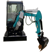 Mini-excavatrices chinoises économiques de 1,5 tonne et 1 tonne avec pièces d'attache pour remorque, en vente