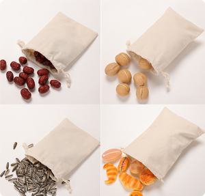 Sac en coton personnalisé avec logo, en toile écologique, pour chaussures, shopping, linge, emballage, recyclable, vente en gros - Product Image 2