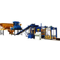 Mesin pembuat bata interlock beton QT6-15 mesin pembuat semen Batching tanaman Fly Ash mesin pembuat bata harga di India