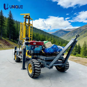 Foreuse portable pour puits d'eau 200m 260m 300m 400m, petite machine de forage de puits d'eau à moteur diesel pour usage domestique et agricole - Product Image 6