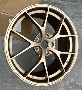 Jantes forgées style <span class=keywords><strong>RE</strong></span>-V7 <span class=keywords><strong>17</strong></span> 18 pouces 5x1143 5x100 5x112 Noir mat Concave YSpoke pour Toyota GR Yaris GR Corolla GR86 - Product Image 2