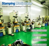 Robot manipulateur industriel pour le poinçonnage, remplace le travail manuel pour la ligne de poinçonnage des quincailleries de serveurs