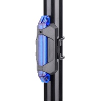 Ensemble de lumières de vélo rechargeables par USB pour la conduite en extérieur, éclairage avant et arrière de sécurité à LED pour la conduite nocturne, batterie étanche