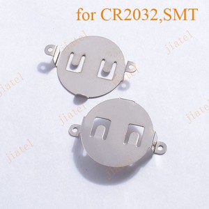 <span class=keywords><strong>Contact</strong></span> de batterie en métal / cage de batterie AG13 LR44 à montage traversant personnalisé, 1,5 V, ROHS CE, profil bas, JIATEL - Product Image 3