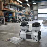 Compresseur d'air à piston sans huile DC, petit modèle monté sur véhicule, BST1500DC48V60V72V80V940V105V120V240V1HP2hp, état neuf, tension 12V