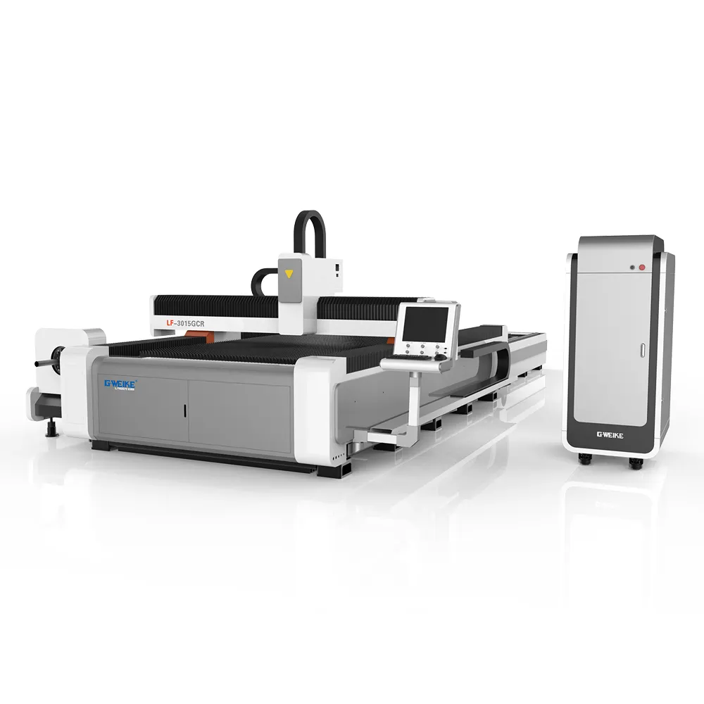 Machine de découpe laser cnc, avec table interactive de haute domotique et tube 3015GCR, 3000w, 4000w, 5000w, livraison gratuite