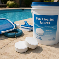 Tablettes nettoyantes pour piscine E20261009 pour eaux dures