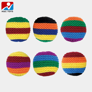 Set Hacky Sack per Bambini, Giocattolo Sportivo, Pallone da Calcio in Tessuto, Gioco per Bambini dai <span class=keywords><strong>3</strong></span> <span class=keywords><strong>Anni</strong></span> in Su - Product Image 2