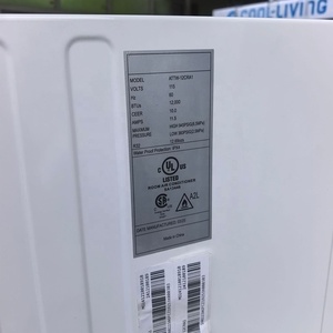 <span class=keywords><strong>Climatiseur</strong></span> de fenêtre intelligent à fréquence fixe 110V~60Hz 12000Btu, simple refroidissement, R32, pour le marché américain, vente au détail et en gros - Product Image 4