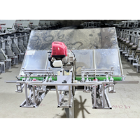 Semoir agricole de précision manuel OEM 4 rangs 28 cm pour semis, avec réglage de la profondeur et de la distance entre les rangs, meilleur prix