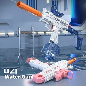 Uzi Long Sword <span class=keywords><strong>Pistolet</strong></span> à eau électrique Haute capacité 57.5 CM Jouet à jet automatique pour enfants - Product Image 6