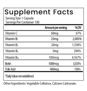 <span class=keywords><strong>Vitamina</strong></span> B-Complejo Ácido fólico <span class=keywords><strong>Vitamina</strong></span> C Tabletas para suplemento sanitario - Product Image 2