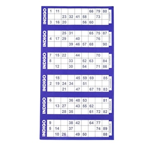 High Quality Custom Print on Demand Diverse Products Bingo Card Ticket Supplier - Product Image 1