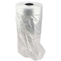 Housses de vêtements de luxe personnalisées en polypropylène imperméable avec logo pour nettoyeurs à sec, sacs longs suspendus pour costumes et manteaux