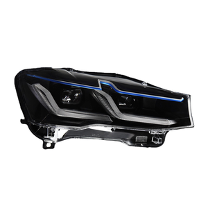 Fari a LED JY per <span class=keywords><strong>BMW</strong></span> <span class=keywords><strong>X3</strong></span> F25 <span class=keywords><strong>2010</strong></span>-2017, Gruppo Ottico Aggiornato con Luci Blu, Plug-and-Play, Disponibilità Locale - Product Image 4