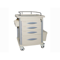 Chariot à médicaments durable RF-E26 avec tiroirs verrouillables pour une distribution sécurisée des médicaments