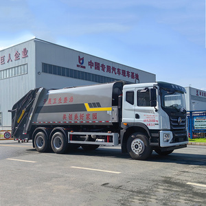 Camion della spazzatura a compressione nuovo camion compattatore della spazzatura - Product Image 5