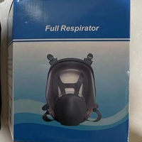 7 pièces 6800 masque à gaz réutilisable ensemble de respirateurs masque facial complet Anti-gaz silicone sécurité masque complet