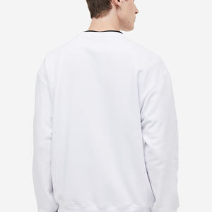 Venta al por mayor nuevo Unisex Fleece cuello redondo sudaderas manga larga para hombre Jersey hombres sudadera sin capucha 1 comprador - Product Image 4