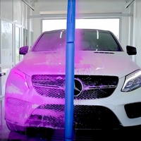 Paiement intelligent Machine de lavage de voitures entièrement automatique à haute pression sans contact en libre service pour parkings